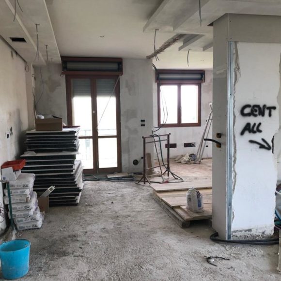 Ristrutturazione completa appartamento Porporano